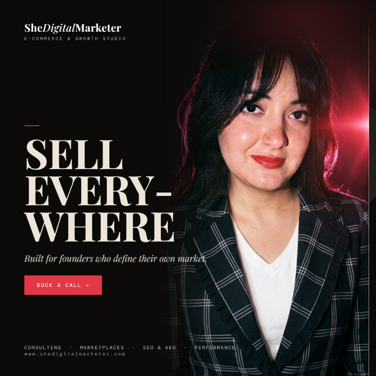 Ayushi Singh, Founder of SheDigitalMarketer